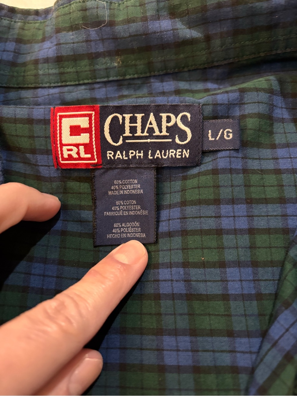 Chaps Button down - Picture 3 of 5
